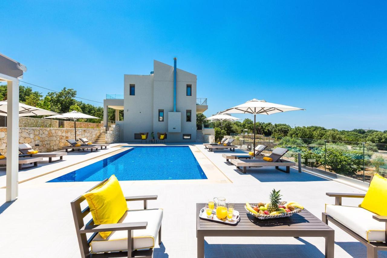 Luxury Cretan Villas With Private Pools Gállos エクステリア 写真