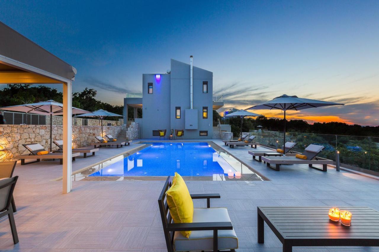 Luxury Cretan Villas With Private Pools Gállos エクステリア 写真