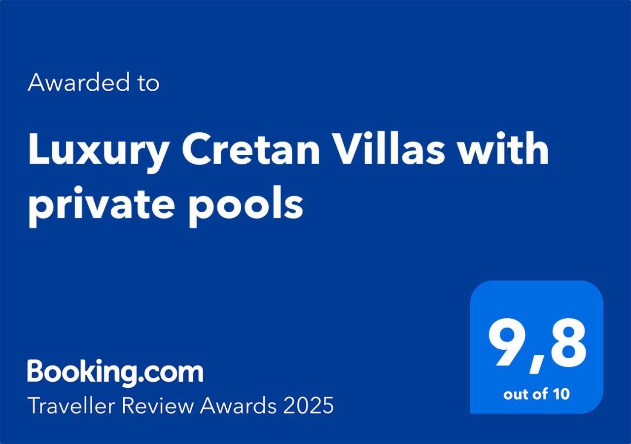 Luxury Cretan Villas With Private Pools Gállos エクステリア 写真